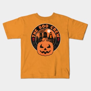 The boo crew Halloween Kids T-Shirt